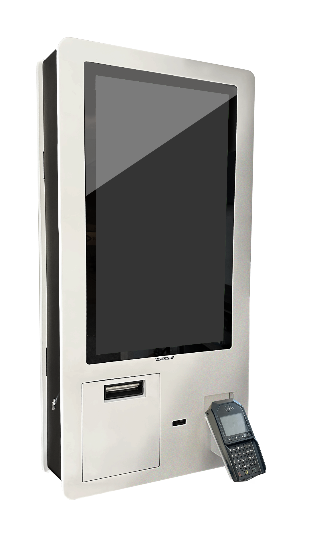 Display Pared & Pie Videosoft - Terminal de autoservicio con pantalla táctil - versión pedestal