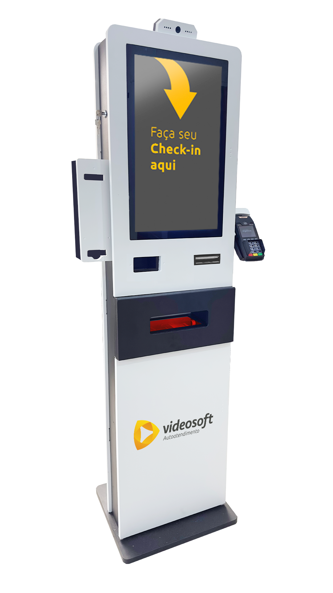 SelfCheck-in Display Videosoft - Terminal de check-in automático para hoteles